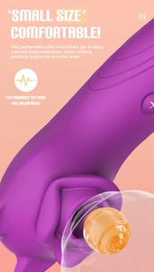 Vibrador Estimulador de Clítoris y Pezones para Mujeres, Diseño de Orejas de Perrito, Múltiples Frecuencias, Carga USB, Juguetes Sexuales para Mujeres - Product Image 3