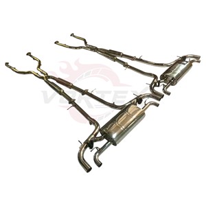 ท่อไอเสีย SS304แบบ catback สำหรับ5.0L URZ100 LC500ของ Lexus V8 2017-2025 valvetronic ไม่มีชุดแข่งโดรน - Product Image 2