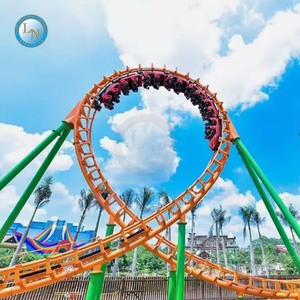 รถไฟเหาะกลางแจ้งขนาดใหญ่สำหรับสวนสนุกและห้างสรรพสินค้าผู้ผลิตจีน - Product Image 2