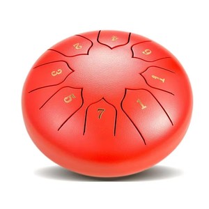 Tambor de Lengua y Tambor de Lluvia Personalizado de Acero Inoxidable de 6 Pulgadas con 8 Tonos y Colores Ricos - Product Image 1