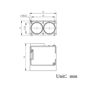 Siman SDFM200 İHA Lazer Mesafe Ölçer Modülü 50Hz 200m TOF 905nm Mesafe Sensörü UART Arayüzü ile Dış Mekan Ölçümü - Product Image 4