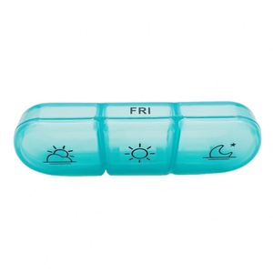 Boîte à pilules en plastique à 3 compartiments - Product Image 1