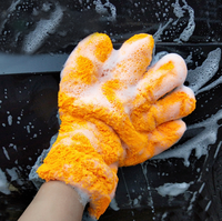 Gants de dépoussiérage en microfibre réutilisables pour plantes, nettoyage des feuilles, des stores de voiture et de la maison