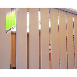 พาร์ทิชันประตูพับได้ปรับแต่ง DF-100อะลูมิเนียมพาร์ทิชันผนังสำนักงานพาร์ทิชันที่สามารถเคลื่อนย้ายได้ความหนา65-100มม. - Product Image 5