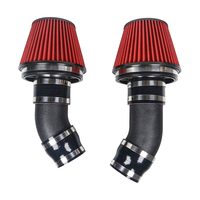 Système d'admission d'air froid en aluminium JUXING KD4168BK pour F90 F92 M5 M8 M850i M550i S63 N63 4.4L, compatible LCI 2018-2024, neuf, garantie 6 mois