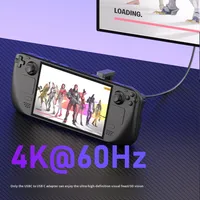 Adaptateur USB-C JILIAN à 180 degrés, convertisseur DC, Steam Deck, forme en U, transmission vidéo HD 4K 60Hz, matériau ABS 3.0/3.1