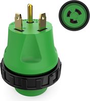 Connecteur de câble d'alimentation pour camping-car 30A à 15A NEMATT-30PP Mâle vers L5-30R Femelle 3 broches 125V AC Adaptateur pour générateur de camping-car