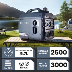 Generador de Gasolina PGR2 de 2.5W 3000W Súper Silencioso, Unidad de Gasolina de 230V/240V, Portátil para Energía de Respaldo, en Stock - Product Image 4