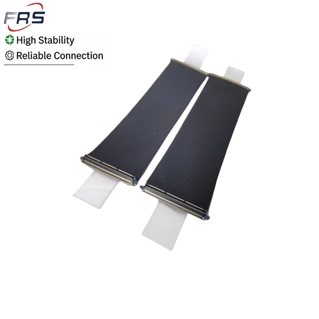 20878 50Pin 40AWG 42.5mm Pitch LVDS Cable Assembly for Security Monitoring Monitor High Resolution Image Stable Signal