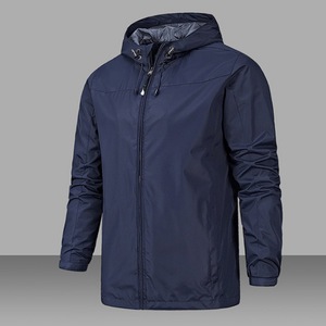 <b>Men's</b> Hooded Windbreaker <b>Jacket</b> Spring Autumn Outdoor Casual Loose Fit Windproof Running Hiking <b>Cycling</b> Camping Fishing - Product Image 3