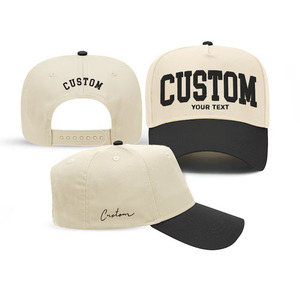 Custom 3D Embroidery Logo Style Structure Cotton Running Sports Hat for Woman 5 Panel Baseball Cap Gorras Hats for Men - Product Image 1