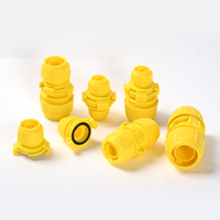 Adaptateur de raccordement rapide pour tuyau d'irrigation en PVC de jardin avec connexion facile à serrer pour les outils de jardin