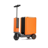 Maleta para Scooter, Moderna, Resistente, Antirrobo, Portátil, Ligera, Resistente al Polvo, Velocidad 8KM/H, Mango Rígido, Carcasa Rígida de Aluminio