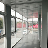 Maison modulaire préfabriquée américaine pour petite famille, maison conteneur portable et démontable, structure en acier pour l'extérieur