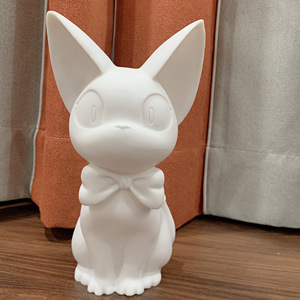 Jolies figurines en résine à peindre soi-même, faites à la main, motif <span class=keywords><strong>Gigi</strong></span> Cat, tirelire Saint-Valentin pour filles, création libre - Product Image 3