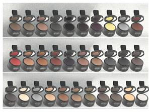 Poudre de maquillage pour la ligne des cheveux avec logo personnalisé, 30 couleurs, retouche instantanée des racines, correcteur de cheveux clairsemés, poudre de teinture pour barbe pour salon - Product Image 6