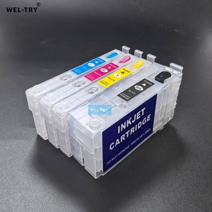 Cartouche rechargeable vide WEL-TRY T812 T812XL avec puce à usage unique pour imprimantes Epson WF-7830 WF-7835 WF-7840 WF-3820 - Product Image 1