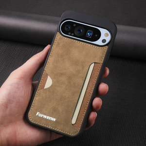 Étui de téléphone avec porte-cartes, support en similicuir de luxe pour Google Pixel 10 Pro XL <span class=keywords><strong>9A</strong></span> - Product Image 2