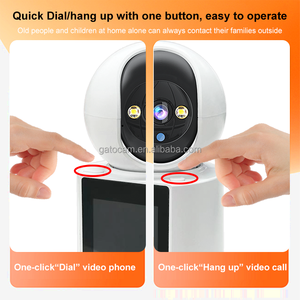 Indoor <b>Wireless</b> Remote Care Baby Pet Dog Cat Home <b>Security</b> <b>Camera</b> Humanoid Detection 360 Wideangle 2-way Cloud Memory Card - Product Image 6