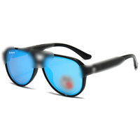 Lunettes de soleil polarisées de marque haut de gamme en gros, avec verres TAC et monture carrée en PC et métal, dernières nouveautés pour hommes et femmes