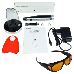 Lampu Pengering Resin Gigi LED Nirkabel dengan Serat Optik/Pencahayaan Kepala Logam - Product Image 4