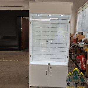 <span class=keywords><strong>Led</strong></span> chiếu sáng cửa hàng thiết kế nội thất sàn đứng kính hiển thị cho Showcase cho Điện thoại Phụ kiện trang sức sản phẩm Kệ trưng bày - Product Image 4