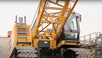 Grue à flèche articulée sur chenilles XGC100A 100t, grue mobile sur chenilles avec hauteur de levage de 80m