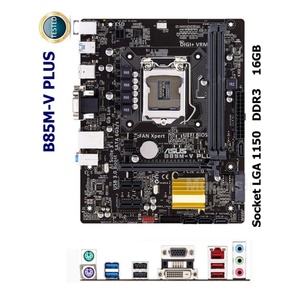 สำหรับ Asus B85M-K /f/v/V5 <span class=keywords><strong>PLUS</strong></span> เมนบอร์ดเดสก์ท็อป4th Gen 1150พินหน่วยความจำ DDR3ช่องคู่ SATA ฮาร์ดไดรฟ์แบบบูรณาการ - Product Image 3
