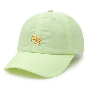 2021 Frühling Sommer Outdoor Verstellbare Baby Baumwolle Baseball Cap Jungen Mädchen Schnellt rockn ender Sonnenhut mit 6 einfachen Farben