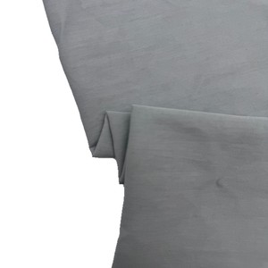Tela de algodón puro gris sólido, suave y transpirable, para camisetas, camisas, Hanfu, venta al por mayor - Product Image 4