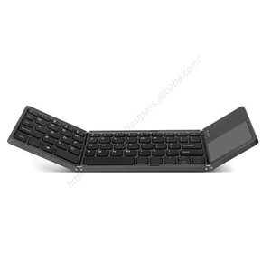 Teclado Inalámbrico Plegable al por Mayor, Mini Teclado Bluetooth Silencioso y Ergonómico con Panel Táctil para iOS, Android y - Product Image 5