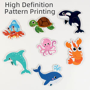 <span class=keywords><strong>Puzzle</strong></span> a Due <span class=keywords><strong>Pezzi</strong></span> per Bambini con Temi <span class=keywords><strong>di</strong></span> Traffico, Animali Selvatici, Dinosauri e Frutta, Gioco Educativo per Ragazzi e Ragazze - Product Image 6