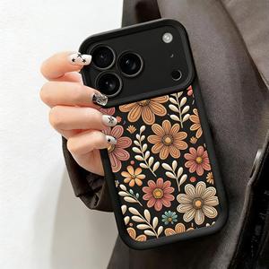 <span class=keywords><strong>Cover</strong></span> per <span class=keywords><strong>iPhone</strong></span> con Grafica Floreale e Vegetale per <span class=keywords><strong>iPhone</strong></span> 17 16 15 14 13 <span class=keywords><strong>12</strong></span> 11 Pro Max <span class=keywords><strong>Mini</strong></span>, Custodia Posteriore in <span class=keywords><strong>Silicone</strong></span> - Product Image 3