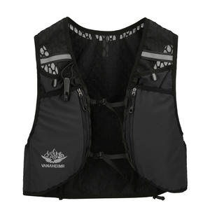 Outdoor Trail Marathon <b>Running</b> Jogging <b>Vest</b> Safety <b>Reflective</b> Multi-Pocket Sports Water <b>Running</b> Backpack Hydration Cycling <b>Vest</b> - Product Image 3