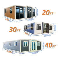 Maisons conteneurs prêtes à vivre, 2 chambres, hôtel préfabriqué, modernes, 20ft, 30ft, 40ft, prix, maison conteneur modulaire extensible