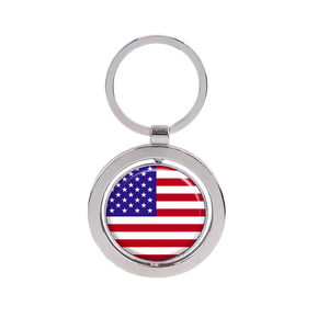 100 Porte-clés en métal en gros, assortiment de modèles : Anime, Dessins animés, à interrupteur rotatif, Mignons, en alliage, Pokémon, et drapeaux de pays - Product Image 6