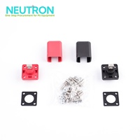 Terminal de tornillo de latón/cobre recubierto de plástico para cable de conexión automotriz M8/M10/M12 de alta corriente 12V-1000V Modelo NEUTRON