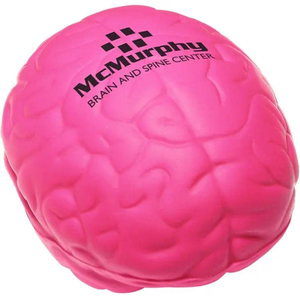 2025 nuova palla antistress a forma di cervello bianca in schiuma Pu Squeeze personalizzata - Product Image 3