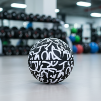 Ballon de sport d'extérieur en cuir PU et caoutchouc naturel avec logo personnalisé, coloré, vente en gros