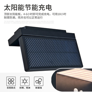 Lámpara de Pared LED Moderna 600lm 3500K Blanco Cálido 120 °   Sensor de Movimiento con Ángulo de Haz, IP65, Resistente al Agua para Uso en Exteriores Residenciales - Product Image 4