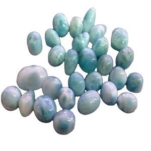Natural <strong>larimar</strong> round cabochons blue <strong>larimar</strong> loose gemstone <strong>Jewelry</strong> - Product Image 1