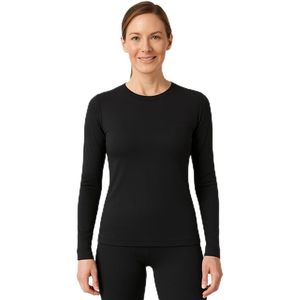 FOXA Women's Thermaskin Baselayer Long Sleeve Crewneck <b>Top</b> Lightweight <b>Thermal</b> Shirt Winter Outdoor Wear - Product Image 1
