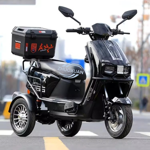 Triciclo Eléctrico de Carga Sky 72V de Alta Velocidad 1000W, Carrocería Abierta, Capacidad de Carga 100-200kg, Vehículo de Reparto - Product Image 5