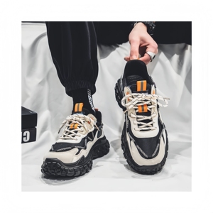 Chaussures de sport décontractées pour hommes 2026, tendance mode, à lacets et à enfiler, en maille respirante, semelle épaisse et souple, style Dad Shoes, toutes saisons - Product Image 5