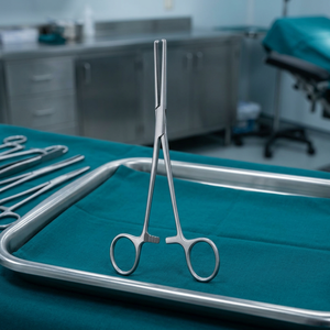 เครื่องมือผ่าตัด RWS Instruments Kocher Haemostatic Forceps (สำหรับหลอดเลือดแดง) คีมหนีบผ่าตัดชนิดใช้มือ ผลิตจากเหล็ก ได้รับการรับรองมาตรฐาน CE ระดับ II ISO13485 - Product Image 5