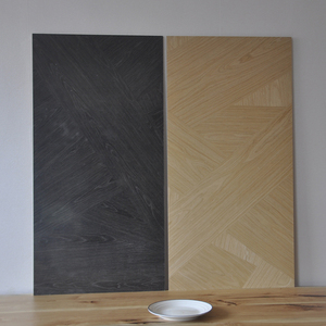Fait à la main Noir Placage de Bois de CHÊNE <span class=keywords><strong>Panneau</strong></span> Taille 250x125 cmTable Placage Meubles BRICOLAGE Naturel Matériel <span class=keywords><strong>chambre</strong></span> chaise t - Product Image 4