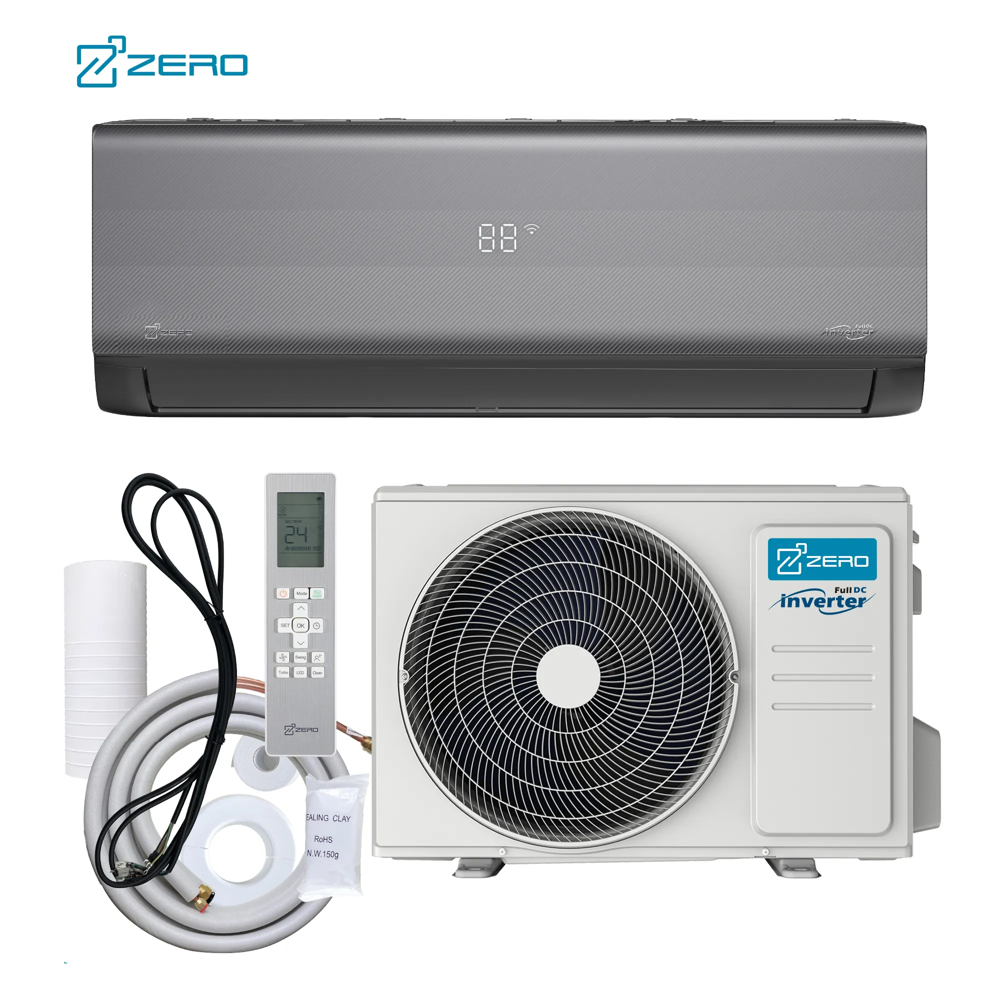 ZERO Z-pro 110v 220v inverter split climatizzatore 9000btu 12000btu 18000btu mini split ac unit climatizzatore