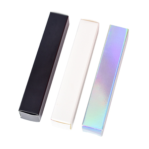 Laser lip gloss tube packing carton Lip Gloss Tube Packaging Lipgloss Paper Packing Boxes Custom
