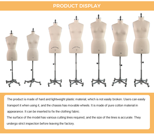 <span class=keywords><strong>Mannequin</strong></span> de couturière <span class=keywords><strong>professionnel</strong></span> beige en PU pour <span class=keywords><strong>femme</strong></span>, idéal pour la conception de mode et l'atelier de tailleur - Vente chaude - Product Image 6