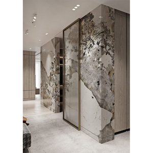 Piastrelle di Lusso in Pietra di Quarzo per Pavimenti e Pareti, Lastre di Quarzite Bianco Crema Argento Lucidate, Quarzite <span class=keywords><strong>Patagonia</strong></span> - Product Image 6